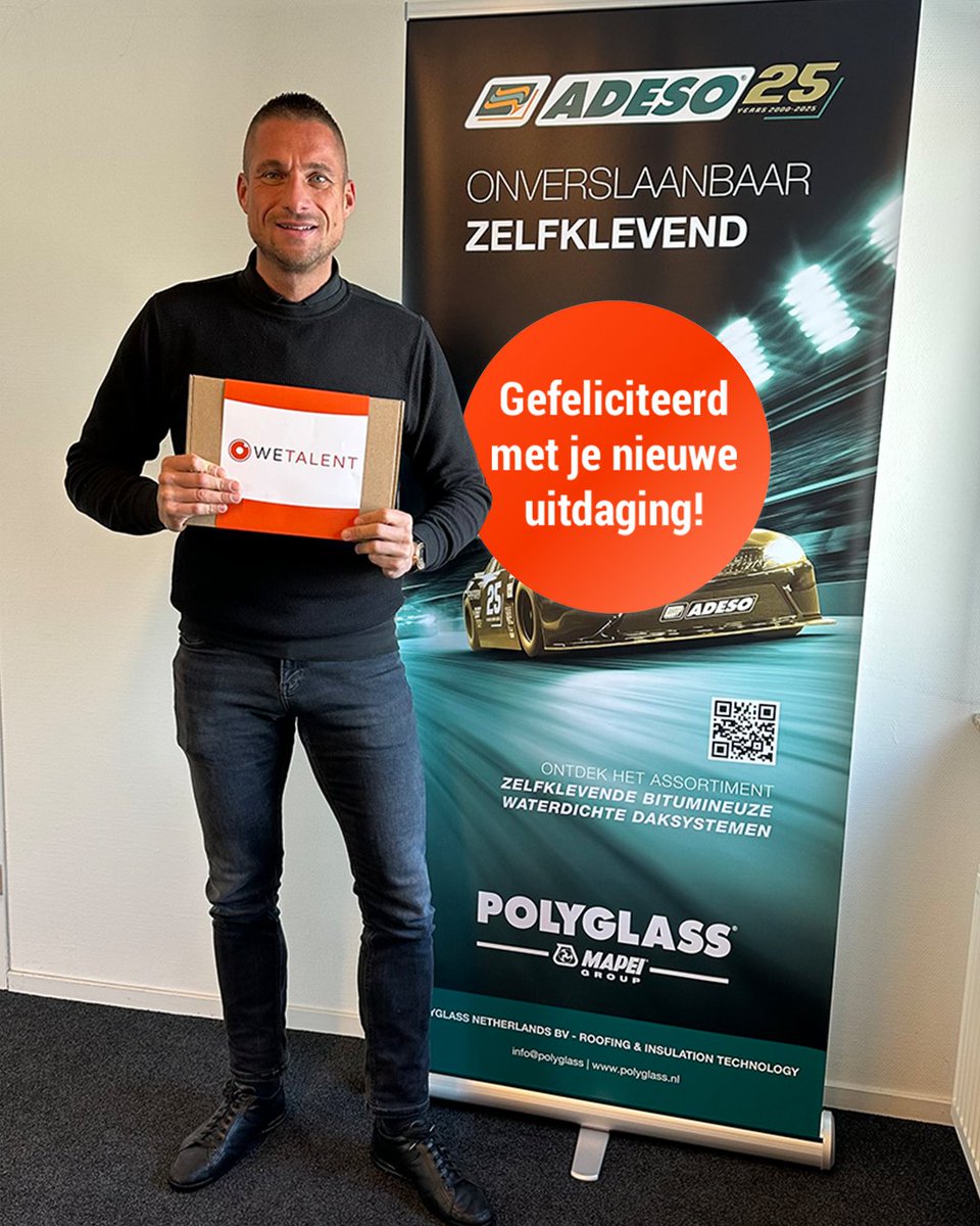 𝗧𝘄𝗲𝗲 𝗻𝗶𝗲𝘂𝘄𝗲 𝗪𝗘𝗧𝗔𝗟𝗘𝗡𝗧-𝗯𝗼𝘅𝗲𝗻 𝘃𝗼𝗹 𝘀𝗺𝗮𝗸𝗲𝗹𝗶𝗷𝗸𝗲 𝗯𝗿𝗼𝘄𝗻𝗶𝗲𝘀! 🎁

Deze maand zijn Dirk en Chris gestart als Accountmanager bij Polyglass.

Wij wensen ze veel succes en plezier in hun nieuwe functies!

#nieuwebaan #brownies #accountmanager #sales