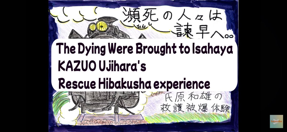 N_A_b_S_C's tweet photo. This is today's pick-up video

#nobelprize #hibakusha #nagasaki #atomic
#peace #a_bomb #nuclear #survivor #bantreaty
#oppenheimer

After the atomic bomb was dropped on Nagasaki, the harsh experience at I... https://t.co/nw1NQMtKoQ @YouTube https://t.co/RMgVcynzOC