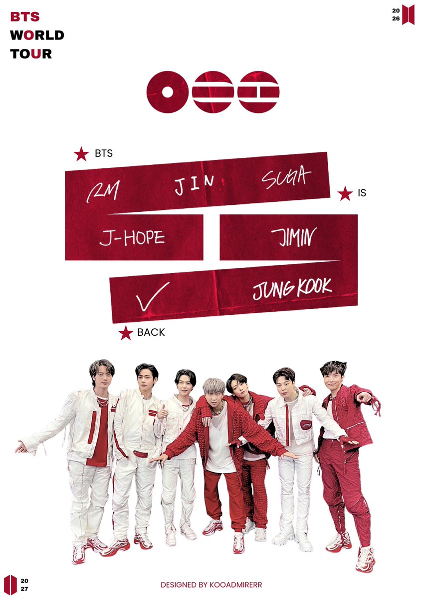 kooadmirerr's tweet image. bts is back