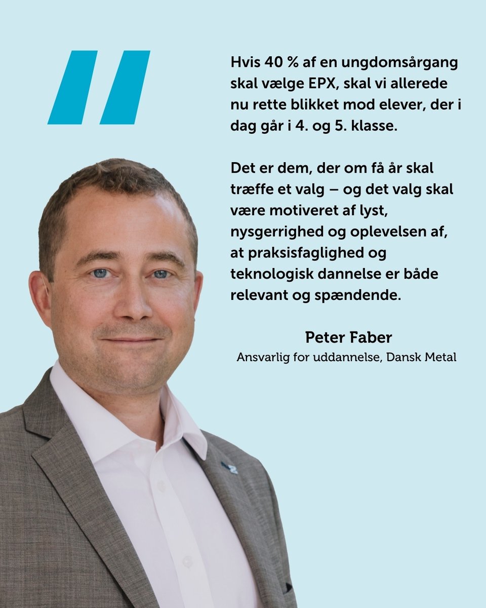 danskmetal's tweet photo. Hvis unge skal vælge den kommende erhvervs- og professionsrettede gymnasieuddannelse, EPX, skal vi sikre, at grundskolen tilbyder undervisning, hvor teori og praksis går hånd i hånd, skriver Peter Faber, @hansubbe  og Magnus Hermann: https://t.co/5yisf4xNCq https://t.co/MEp9dVG2mN