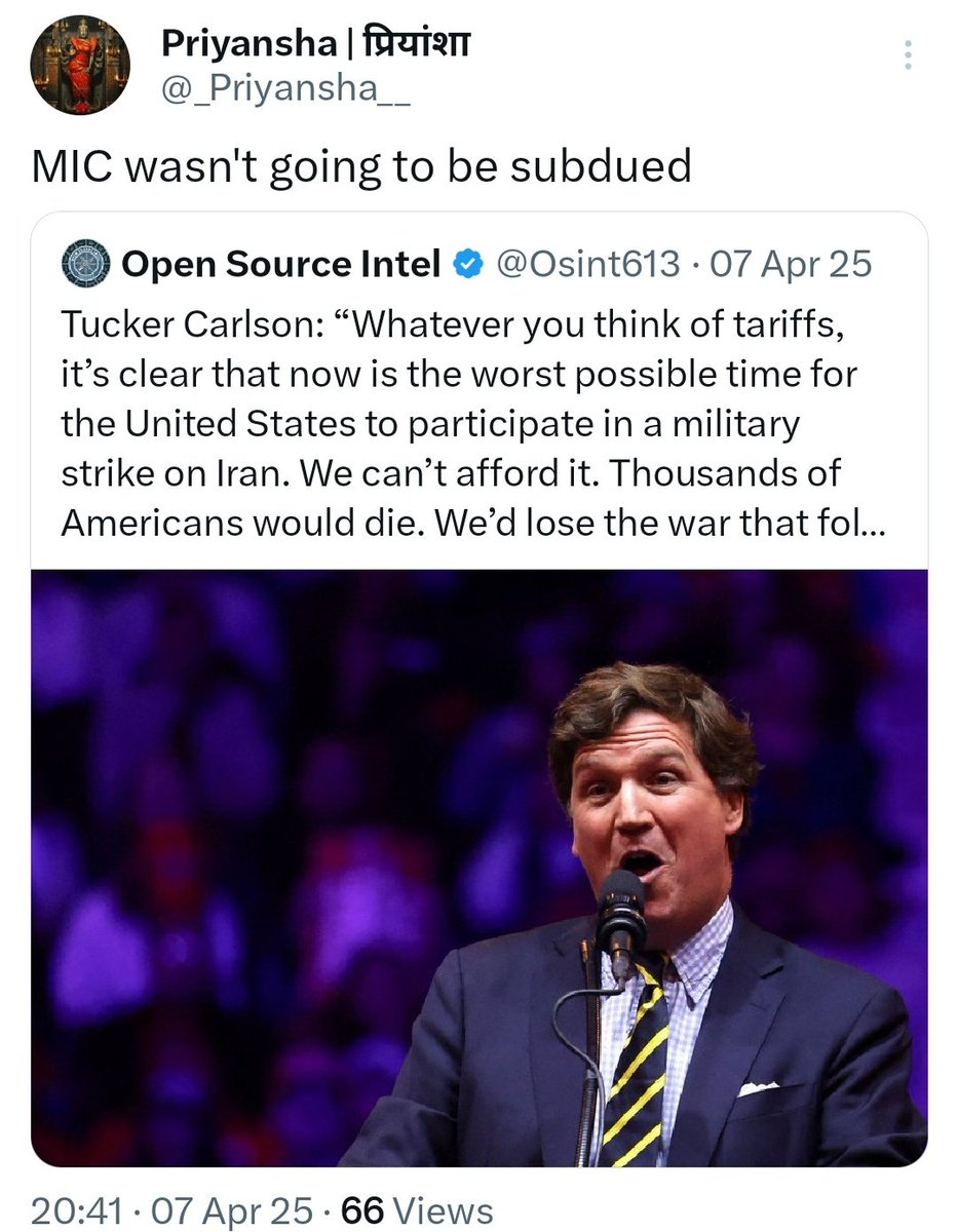 _Priyansha__'s tweet image. Why would anyone believe Trump wouldn't play by the rules of the Game

Once the matrix's anatomy is clear, the playbook is obvious, even if the tactics vary

#MIC
#Wars