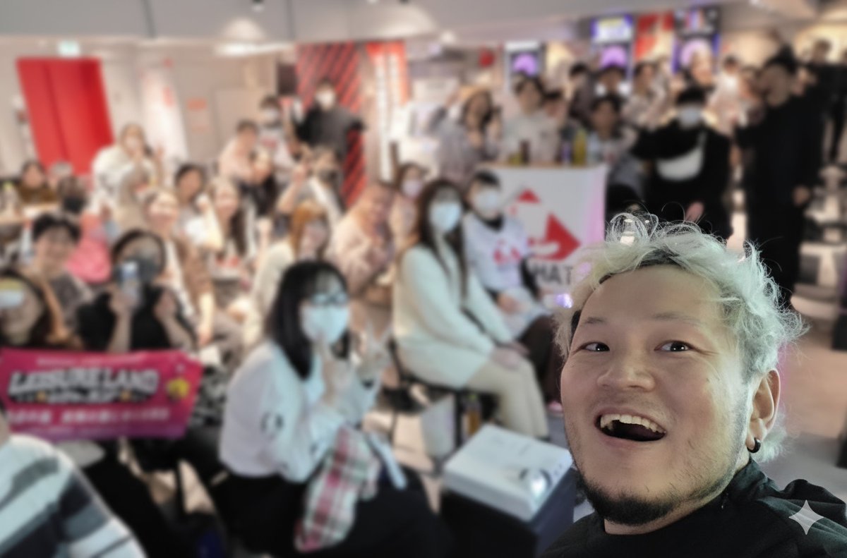 すごい盛り上がってました！
EXBARともまた違った感じで、
BPL好きはどっちも使ってください！
SILKHAT様ありがとうございました！