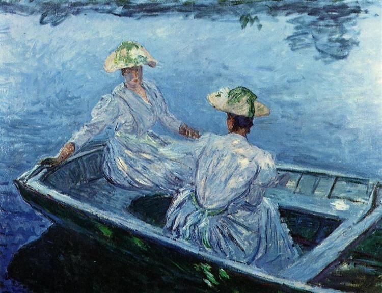 impression_ists's tweet image. Blue Monet