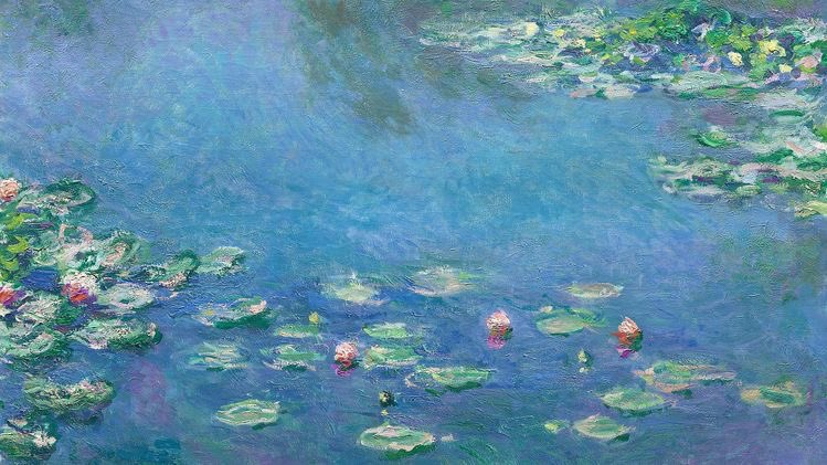 impression_ists's tweet image. Blue Monet