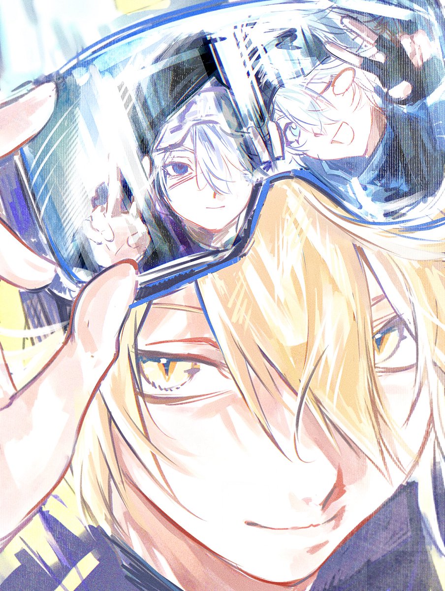 SanSan0684305's tweet image. 一起去滑雪吧！
#phaicest