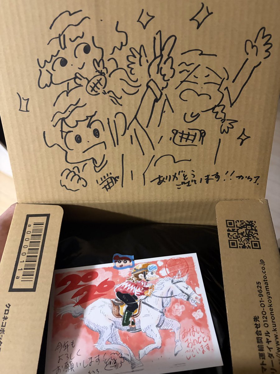 注文したが段ボールかわいすぎ