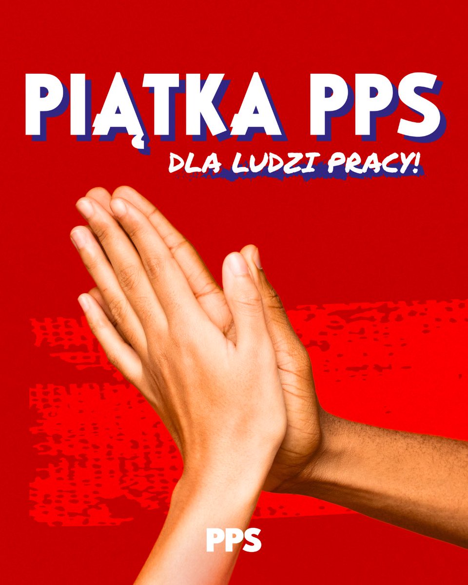 Piątka PPS! Prezentujemy 5️⃣ postulatów, skrojonych dla pracującej większości społeczeństwa, która utrzymuje na swoich barkach całe państwo.