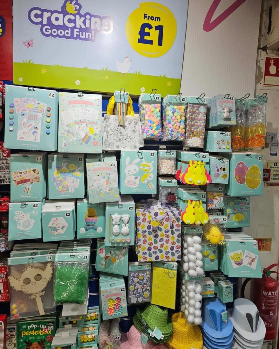 Easter’s coming… and The Works might be a hop ahead! 🐰 Check your local store for crafty goodies.