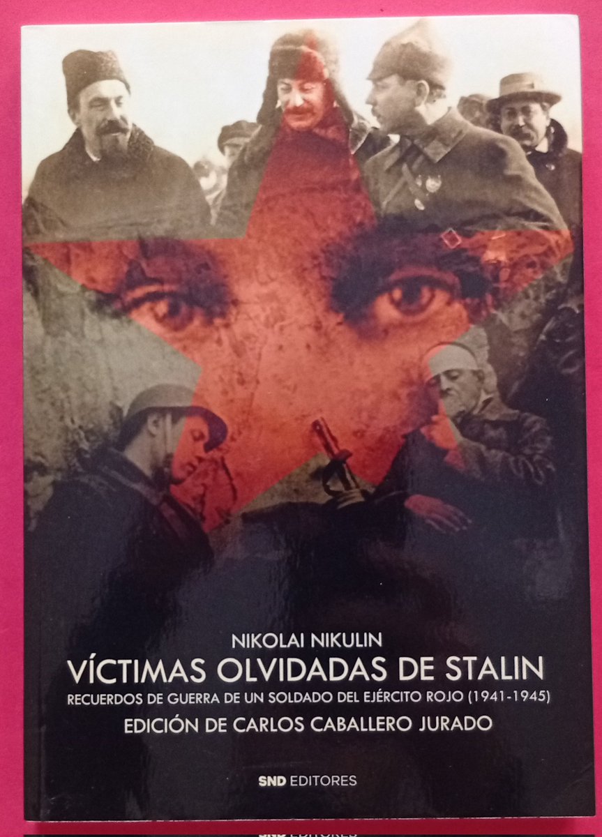 monpaslibros's tweet image. 📚 Título: Víctimas olvidadas de Stalin

📝 Autor: Nikolai Nikulin 

📌 Editorial: SND Editores

🔎 Estado: Nuevo

🛒 Precio: 10,00 euros

✅ Disponible en nuestro perfil de Wallapop

✉️ Escríbenos por MD

📦 Envíos a toda España