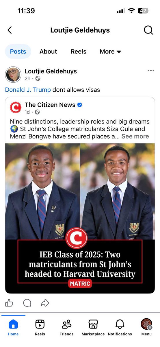 destinyzee's tweet image. Why are Afrikaners so bitter about everything? 

All South Africans are welcome to apply to Harvard, not only white people from South Africa. 

There is no BEE in Harvard, you are accepted on their rules. If you understood what the application process was of applying and what was…