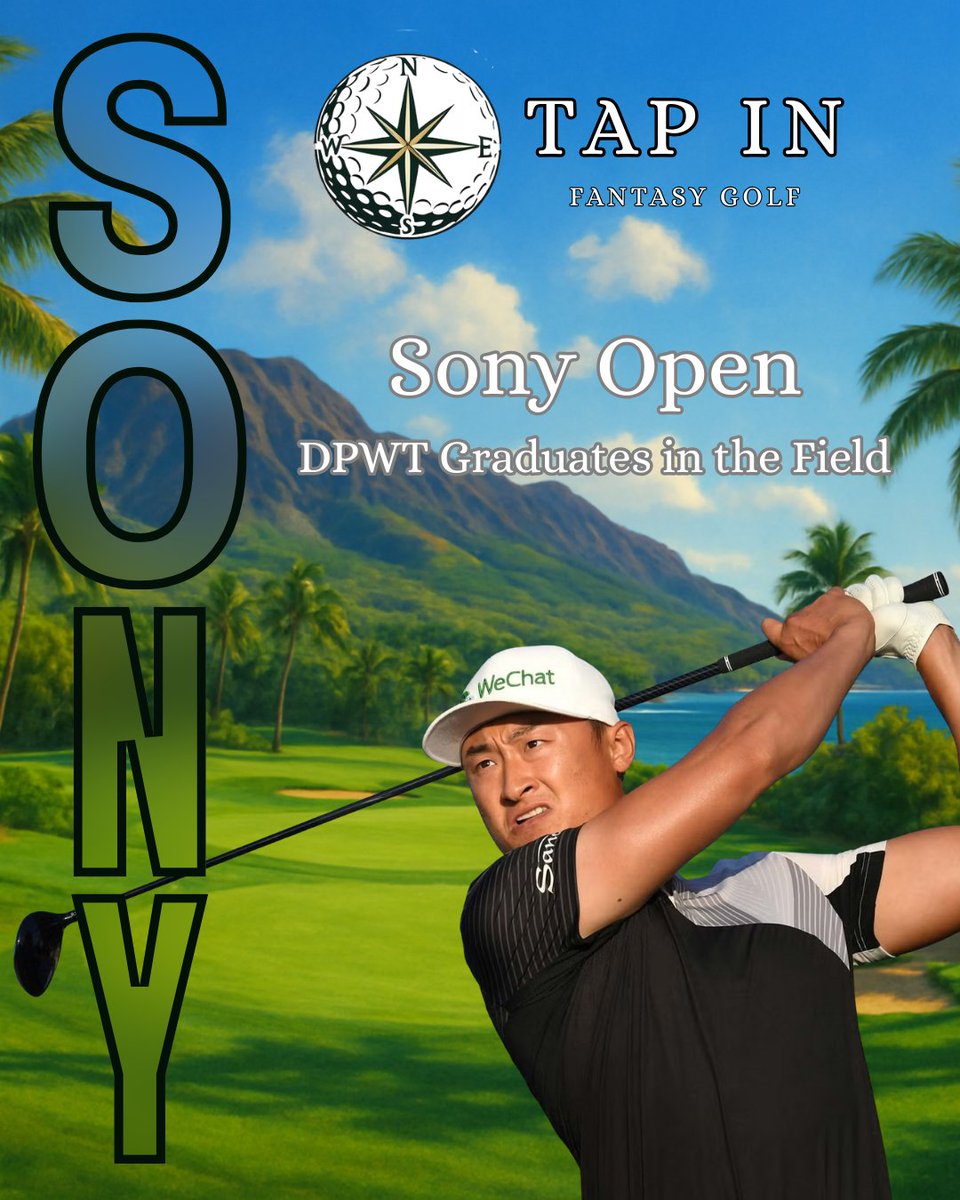 TapInFantasy's tweet image. Similar to our Young Stars post, we have a few European Tour graduates that have earned their PGA Tour card for the 2026 season that are in the field for the Sony Open. Let's take a look!