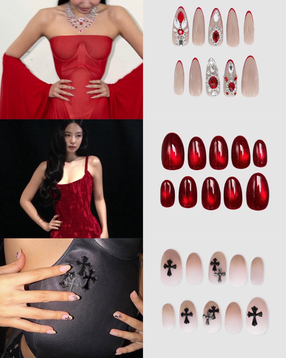 tjruby_'s tweet image. เปลี่ยนชุด เล็บก็เปลี่ยน