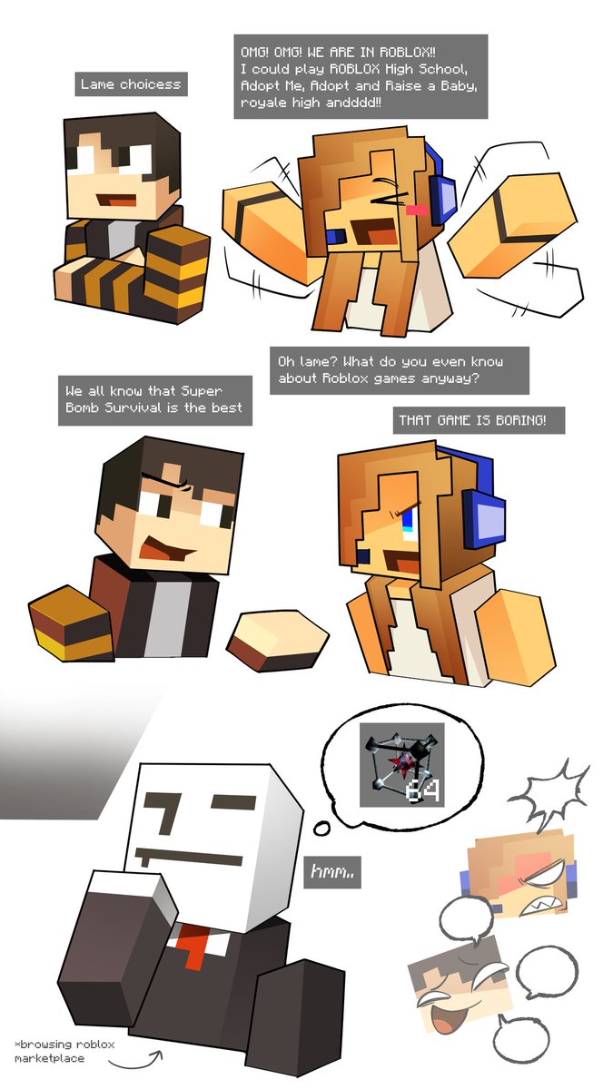 kelpnori_'s tweet image. A lil comic about them coming to roblox
#BLOCKBOUND