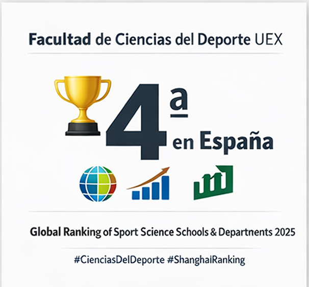 🏆Seguimos entre las mejores de España.
🌏Global Ranking of Sport Science Schools &amp; Departments 2025.
4⃣ en España.
🎓Consolidando nuestro compromiso con la excelencia académica, la investigación y la transferencia de conocimiento en Ciencias del Deporte.
shanghairanking.com/rankings/grsss…