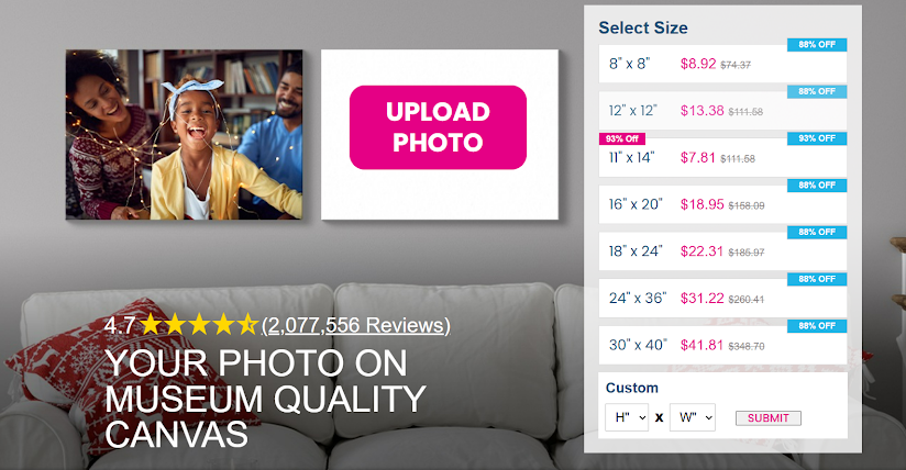 Healthylifex01's tweet image. Your memories deserve more than your phone gallery. Turn them into elegant canvas wall art with Easy Canvas Prints.

For More Information :     

facebook.com/EasyCanvasPrin… 

#CanvasPrints #WallArt #USA  #canvas #giftidea