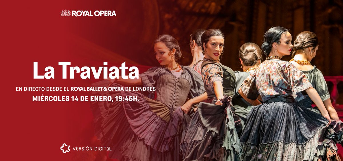 versiondigital's tweet image. La Traviata llega HOY a los cines, en directo desde el Royal Opera House. Verdi como nunca, con la puesta íntima de Richard Eyre y la voz de Ermonela Jaho. 19:45 h. Función única. #LaTraviata #ÓperaEnCines