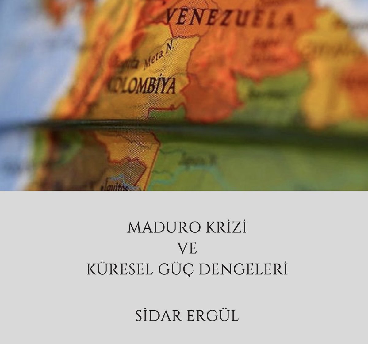 📢 Yeni Analiz: “Maduro Krizi ve Küresel Güç Dengeleri”

✒️ Sidar ERGÜL

Analizimizde, ABD’nin Venezuela’ya müdahalesi küresel güç dengeleri, hegemonya ve uluslararası hukukun aşınması çerçevesinde ele alınmaktadır.

📌 Detaylar analizimizde.

🔗sdam.org.tr/maduro-krizi-v…

⬇️⬇️⬇️