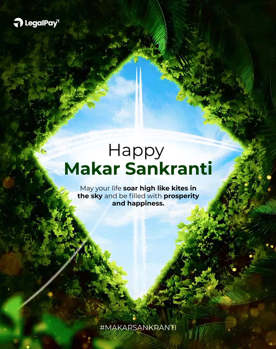 Wishing you all a happy Makar Sankranti from the Legalpay family. ❤️✨

#legalpay