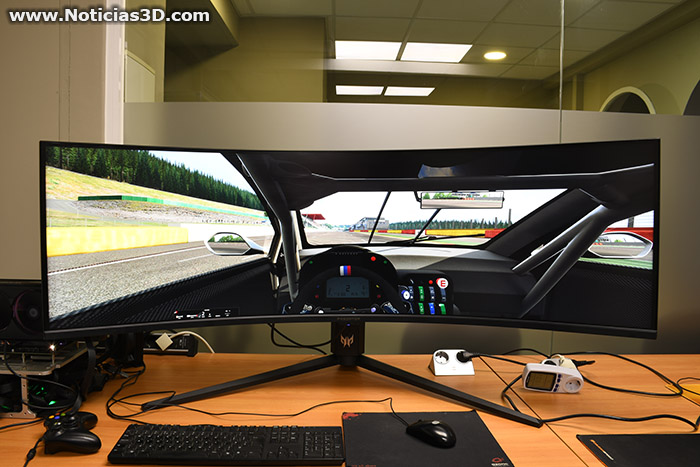 Acer Predator Z57 Review: monitor MiniLED 57” 32:9 ideal para simulación de conducción <a href="/ES_Acer/">Acer España</a> #Noticias3D noticias3d.com/articulo/4009/…