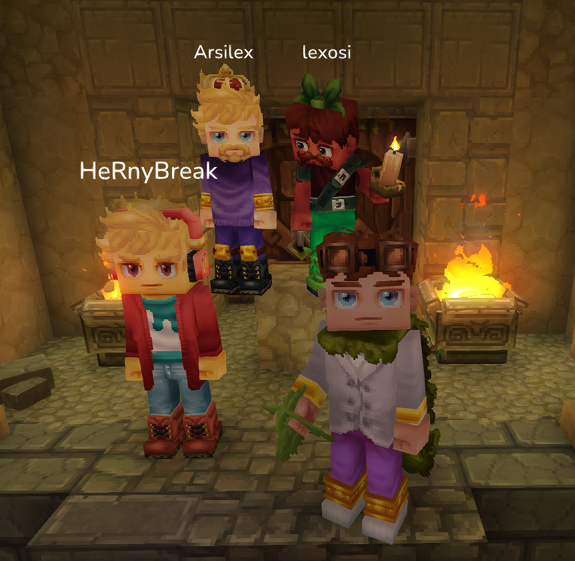 jesusseron_'s tweet image. El regreso de los 4 Noobs a Hytale. Muchas gracias a todos por el apoyo. 
Si os lo perdisteis hoy subiré vídeo a youtube 🩵💜