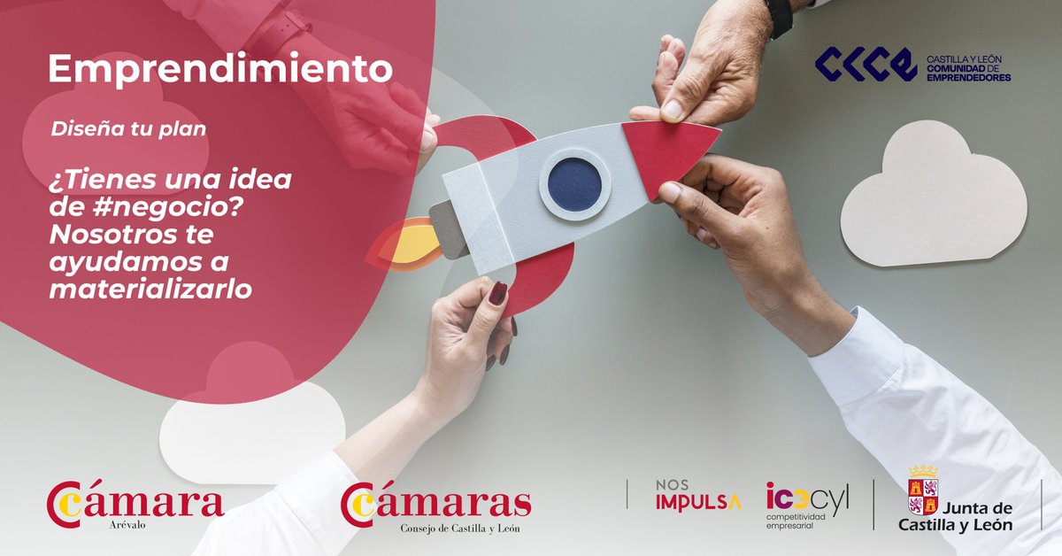 💡Si tienes una idea de negocio o dudas en los pasos a seguir para su puesta en marcha, contacta con nuestro servicio de información en <a href="/camararevalo/">camararevalo</a> 
Es gratuito y está financiado por <a href="/empresasjcyl/">Competitividad Empresarial JCyL</a>.
#emprendimiento
¡Te esperamos! 👇🏼
camaradearevalo.es
