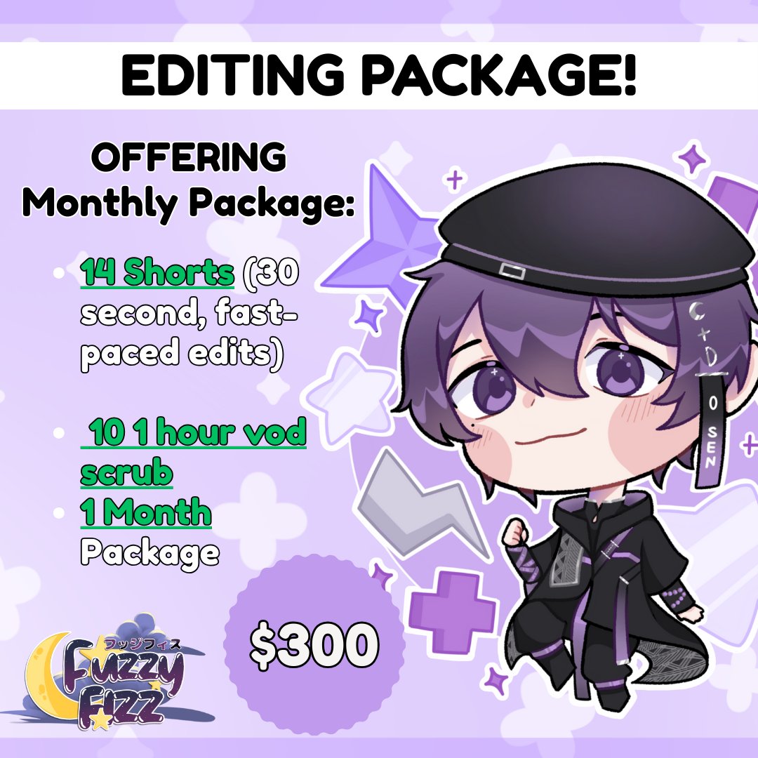 FuzzyFiz 🌕✨ | Video Editor | Vtuber tweet media