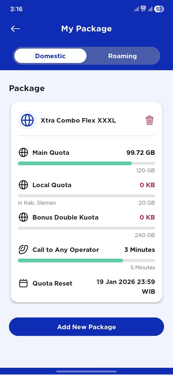 Ya karna 300gb di bagi 2 waktu, coba yg 24jam gini. 380gb total 😂
