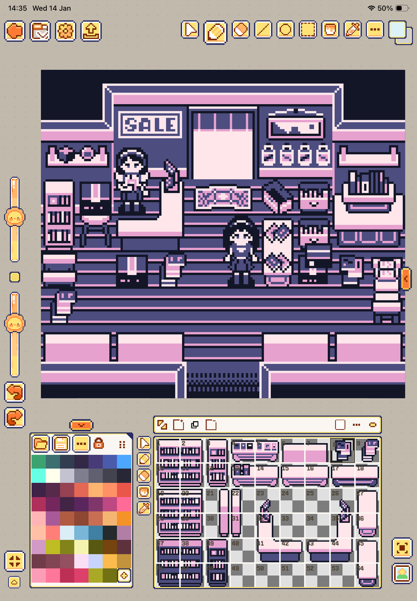 Pixquare - Pixel Art Editor tweet media