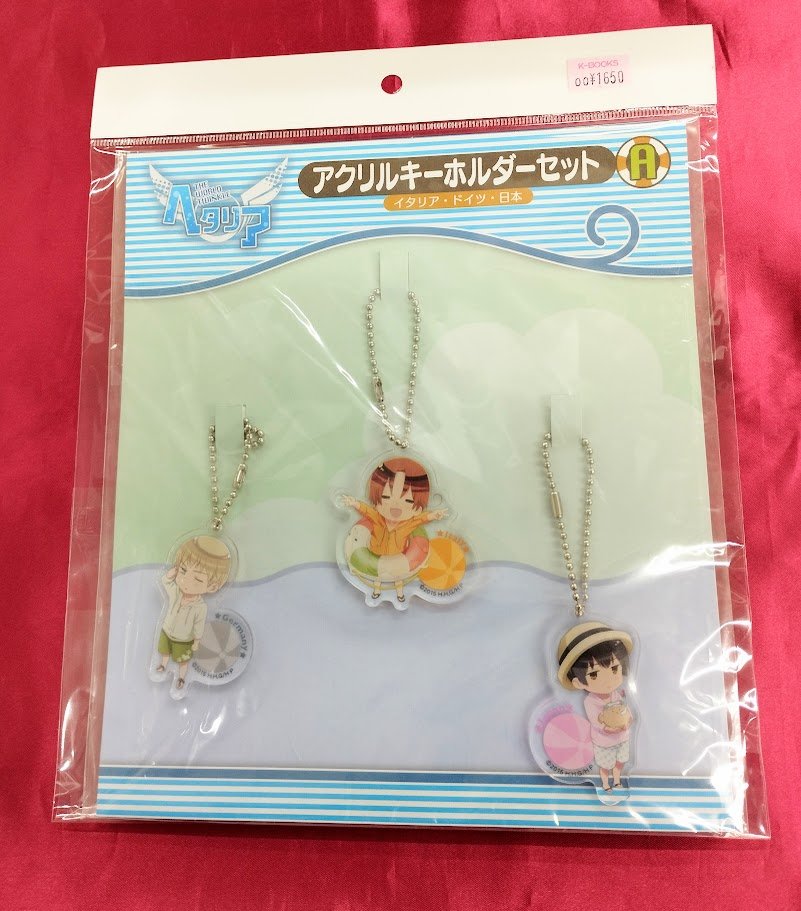 入荷情報】 『#ヘタリア 』 〇アクリルキーホルダーセットA、B 〇