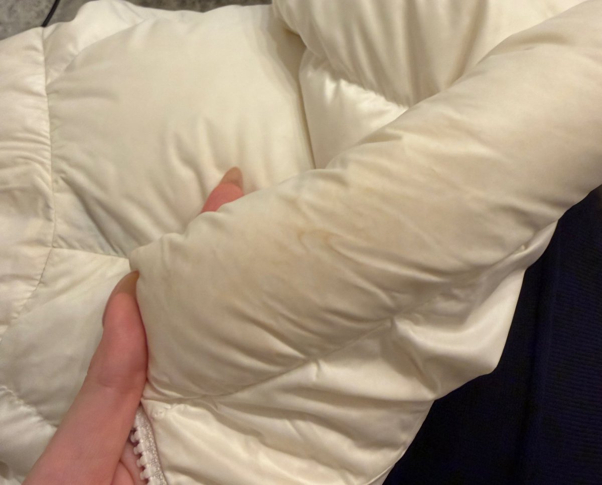 こいつをゲットしましたので今からこの白ダウンがどんだけ綺麗になるか試します