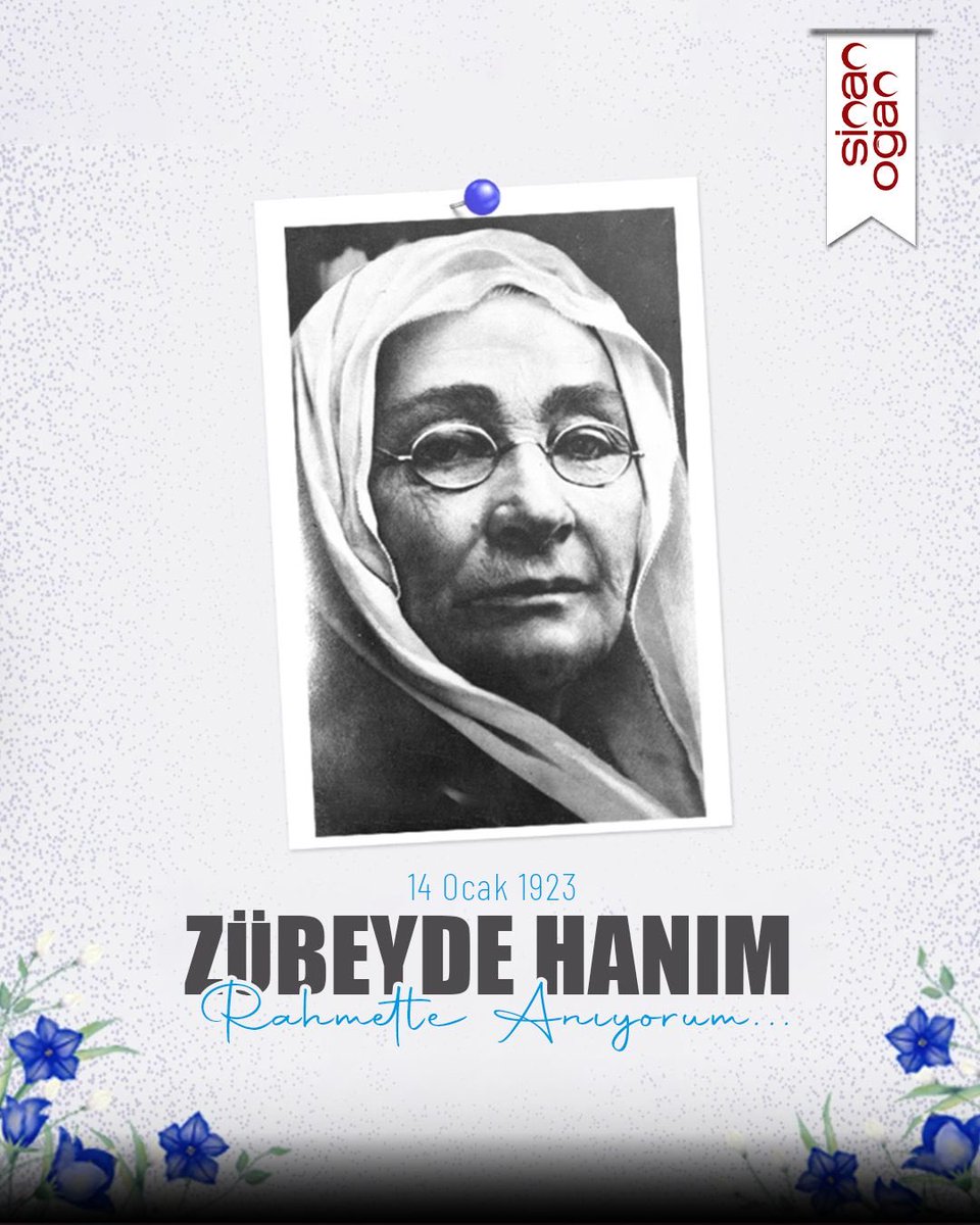 Zübeyde Hanım, yalnızca bir anne değil; zor zamanlarda metaneti, inancı ve ferasetiyle bir milletin kaderine dokunan bir iradeydi. 

Cumhuriyet’in temelinde onun sessiz emeği vardır.
Rahmetle, saygıyla ve minnetle anıyorum.