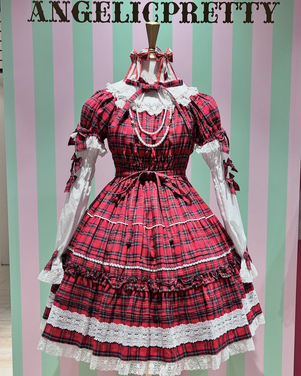 🎀Eternal Dollワンピース¥41,800(税込) 本日はアカを着せてみまし