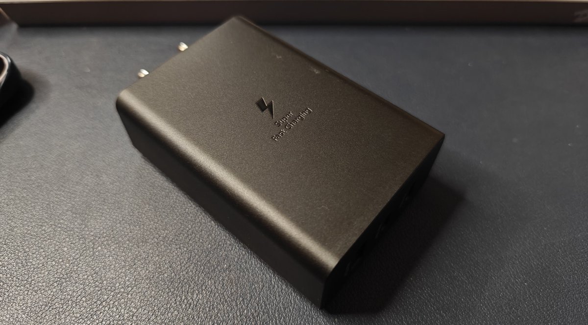 Got the Samsung 65W adapter 

Now i just need a Samsung S26 Ultra .