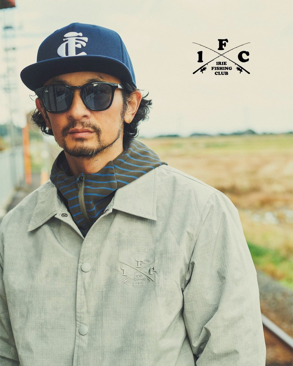 CROSS ROD GRID COACH JACKET- Release : 1/17（sat） Color : ICE
