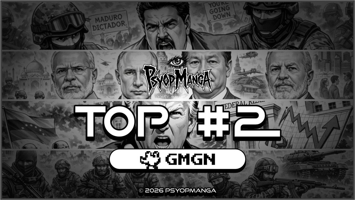 psyop_manga's tweet photo. $PsyopManga is now officially #2 on GMGN. The trend is strong
https://t.co/7meRTWkJ8a https://t.co/QJlMQ9d68u