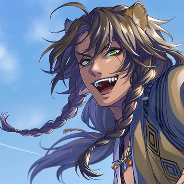 keijansmind's tweet image. Cleavage curved inward in homage to the crescent moon. Braids interwoven with marmalade rays that dripped from the sun and onto freshly fallen snow, competing with the natural light that bleeds from his skin, trickles into his smile, and disperses warmth into frigid air.