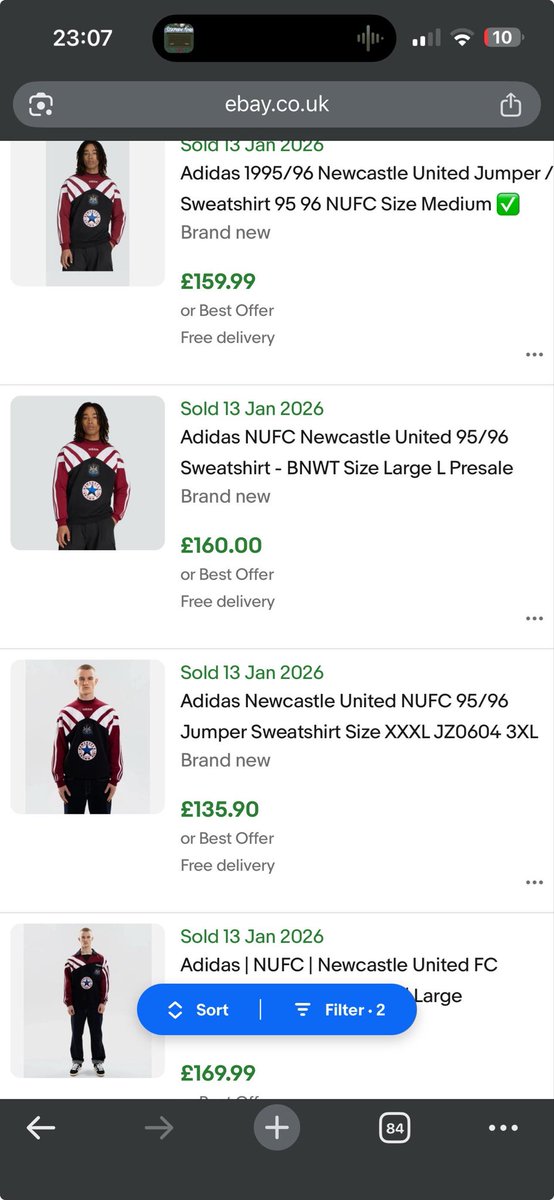 cal__98's tweet photo. @officialboetie @ShirtsMatch @NUFC Plenty people buying them though https://t.co/2mFKVvDwLc