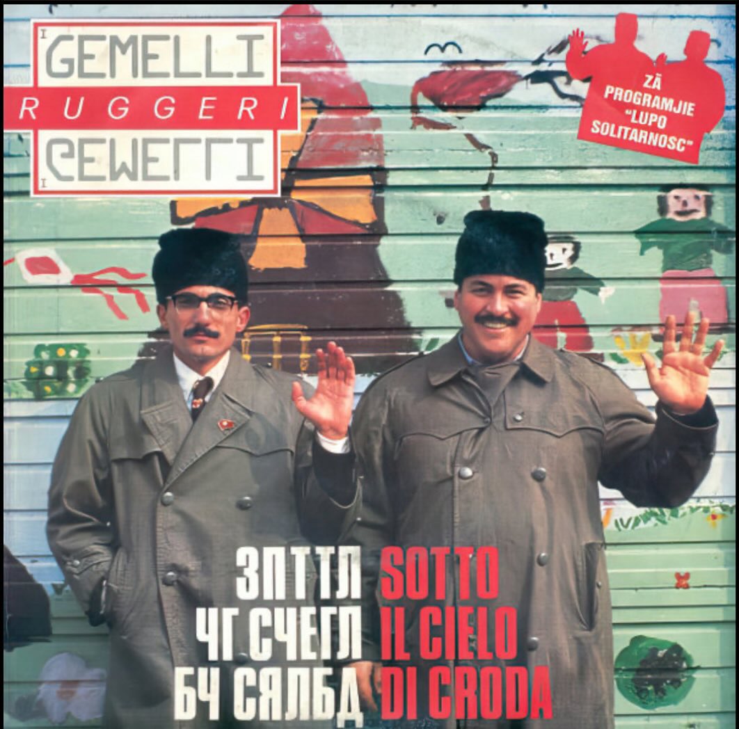 Con tristezza ho appreso che se n’è tornato a Croda per sempre Luciano, il gemello magro. RIP