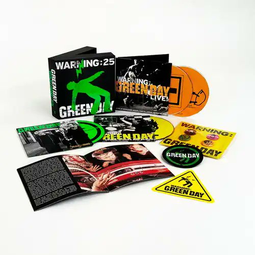▽本日発売▽ □GREEN DAY / Warning 25周年記念デラックス