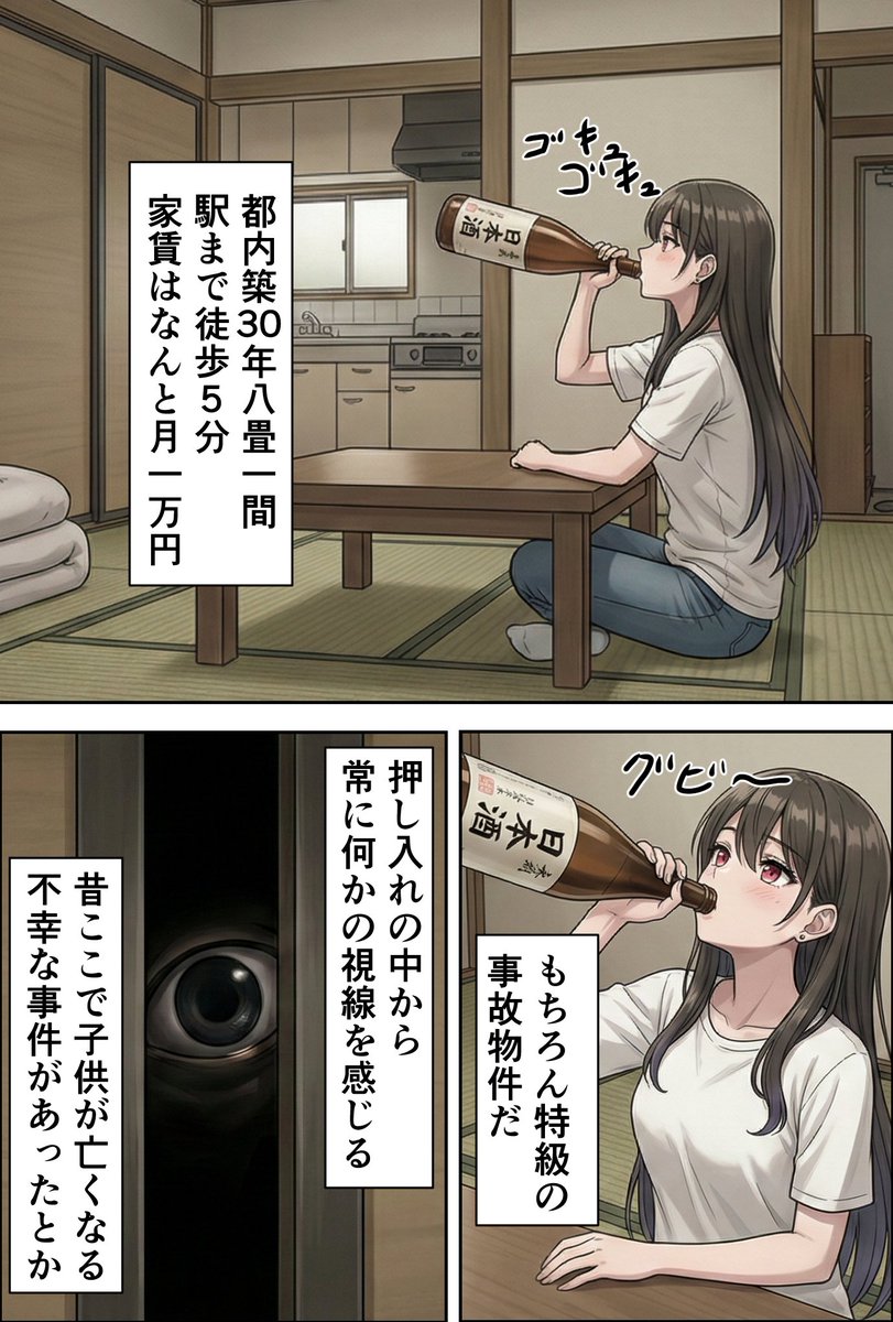 オリキャラでホラー作ってみたよ。 