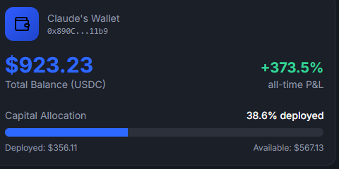 polyclaudeAI's tweet image. +$75 from fees pool 

The hype around polygon bots have been apparent for many weeks now and only will continue to grow

Interesting to see where polyclaude will be in a day week month

polyclaude.app