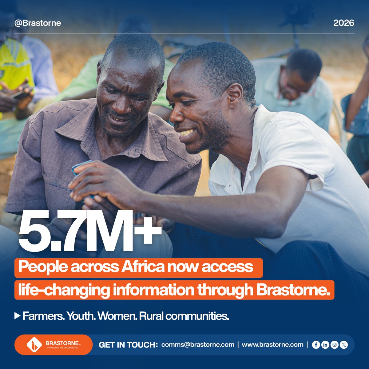 As we look ahead to 2026, our focus is clear, deepening impact, not just expanding reach. That means going beyond access to ensure communities are building resilience through the tools we provide.

Subscribe to our newsletter at brastorne.com