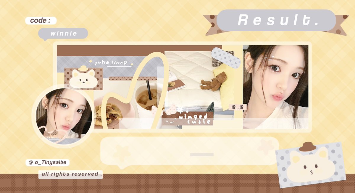 o_Tinysaite's tweet image. mind to repost ? thank u ♡

haLo ? aku kembali OPTIP untuk katalog &amp;lt; winnie &amp;gt; untuk detail dan tnc nya ada di bawah ya ! met jajank lov :3 

#zonauang