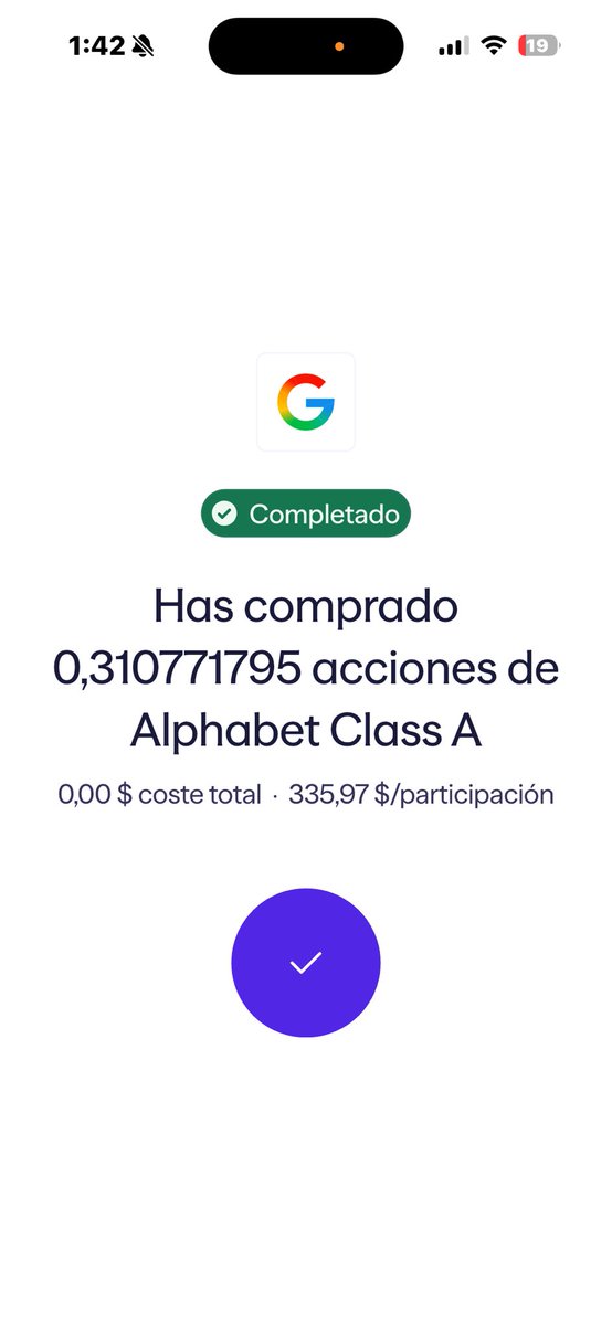 InvCafeDep's tweet image. Buenos días ☀️

Primera compra del día: un poquito más de Alphabet 📈

Pensando a largo plazo.