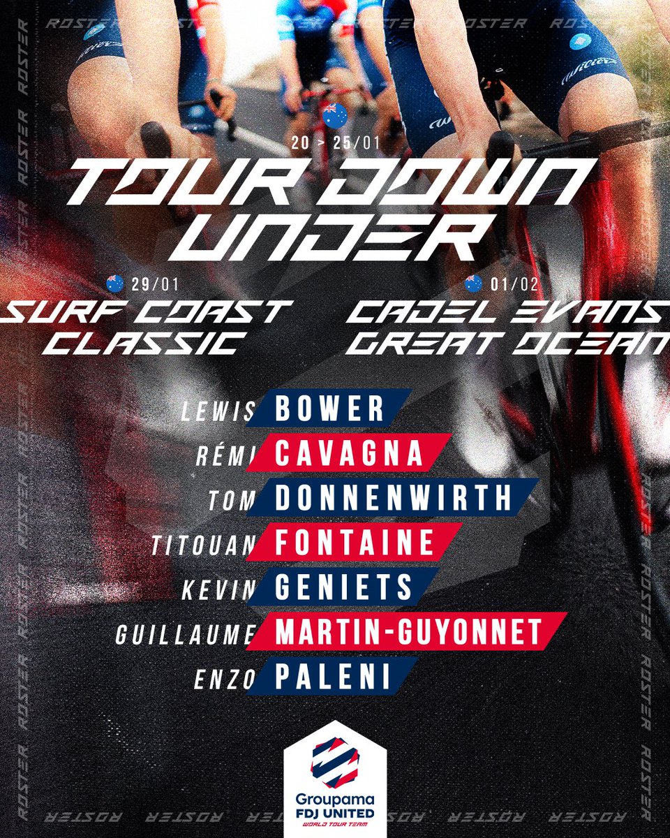 Équipe Cycliste Groupama-FDJ United tweet media