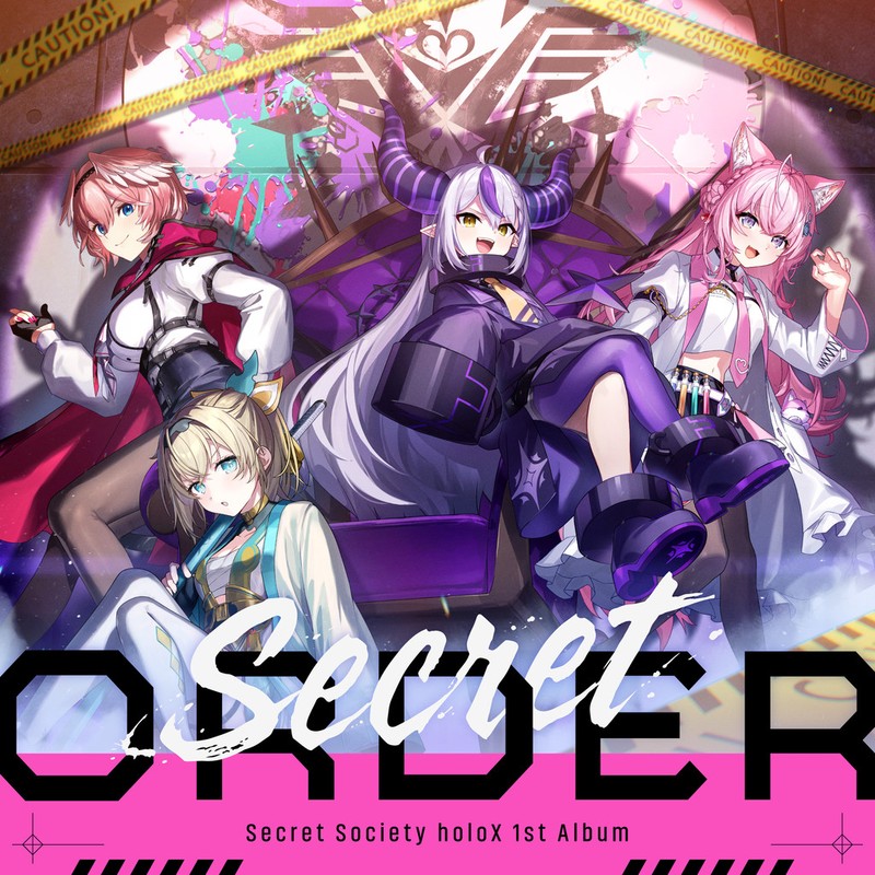 予約情報】 秘密結社holoX 1stアルバム『Secret ORDER』が4月8日(水