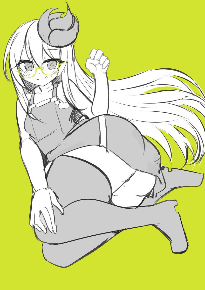 今日のラクガキキミドリさん 