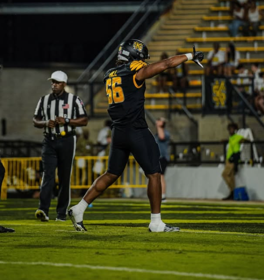 TheCFBNation's tweet photo. Kennesaw State DL Elijah Hill Has Announced He Will Enter The Transfer Portal
Hill Has 22T, 11 Solo, 11.5 TFL, & 9 Sacks For The Owls This Season
#GoCFB #CollegeFootball #GoOwls #HootyHoo @2official_e3 #SeeUs https://t.co/MY6K5TfC8R