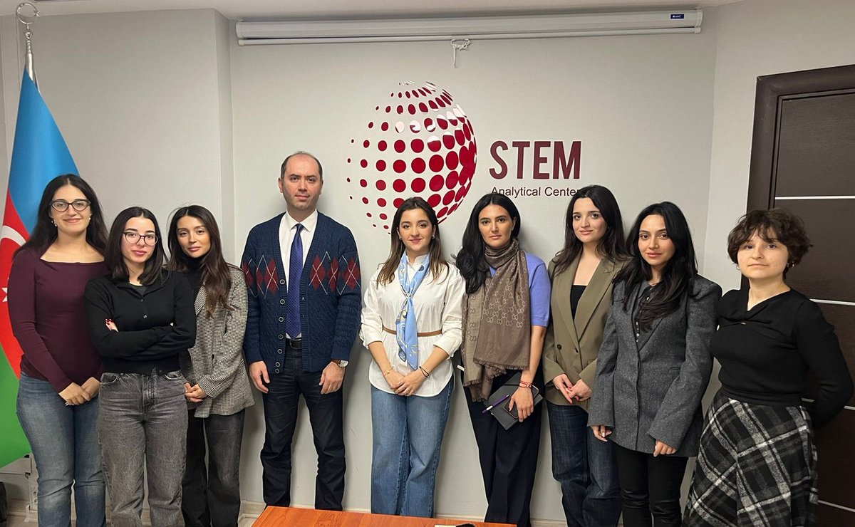 stemlabaz's tweet image. Yesterday, @stemlabaz hosted a delegation from the @namyouthorg to discuss avenues for enhanced cooperation and shared engagement on regional and international youth initiatives.
stem-lab.az/en/article/ana…