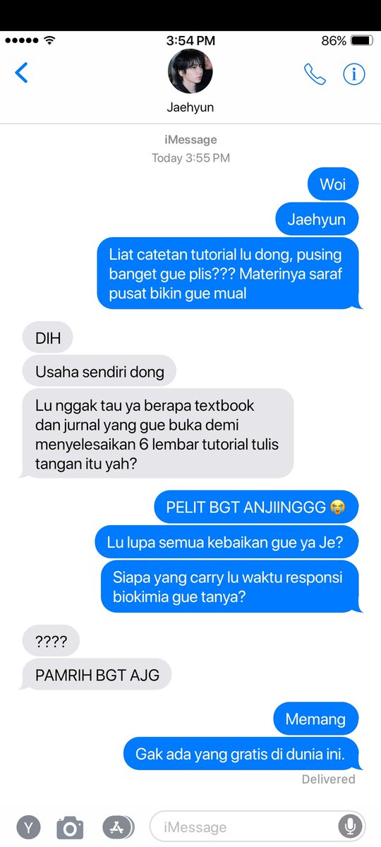 bliszarre's tweet photo. Taesjae two tweets AU

Tet and Je as first year medical student—dari yang suka gelut karena sama-sama ambisius, tapi tetep saling tolong satu sama lain. https://t.co/y5bfGleMM1